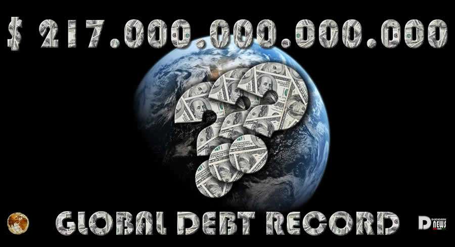 Global Debt Record 217 Trillion Global Debt Record 217 Trillion