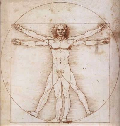 The Zero Phase of the Matrix - Leonardo - Vitruvian Man