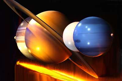 New World Cycle And Galactic Celebration - Planets